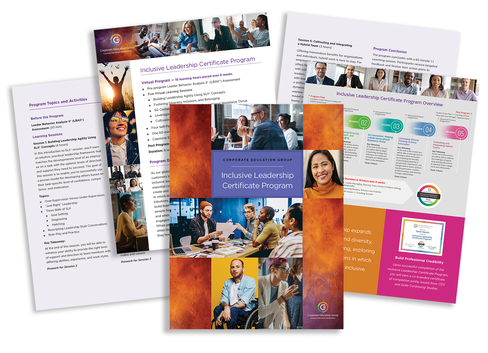 Inclusive Leadership Learning Journey Brochure
