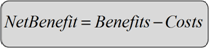 Net Benefit values