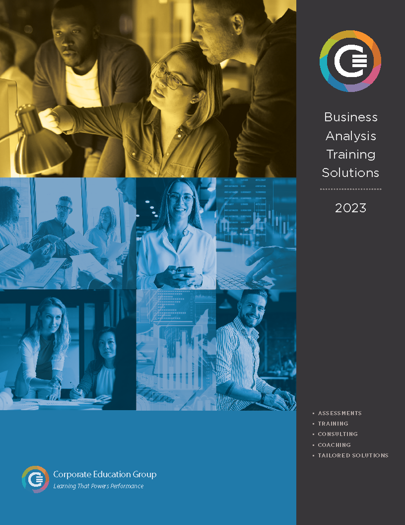 Business Analysis Training Solutions Catalog