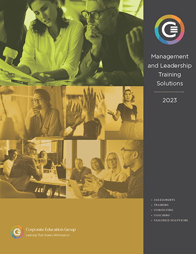 Management and Leadership Training Solutions 2023 Catalog
