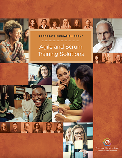 Agile and Scrum Training Solutions Catalog Cover