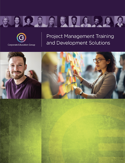 Project Management Training and Development Solutions Catalog Cover