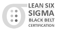 Lean Six Sigma Black Belt Icon